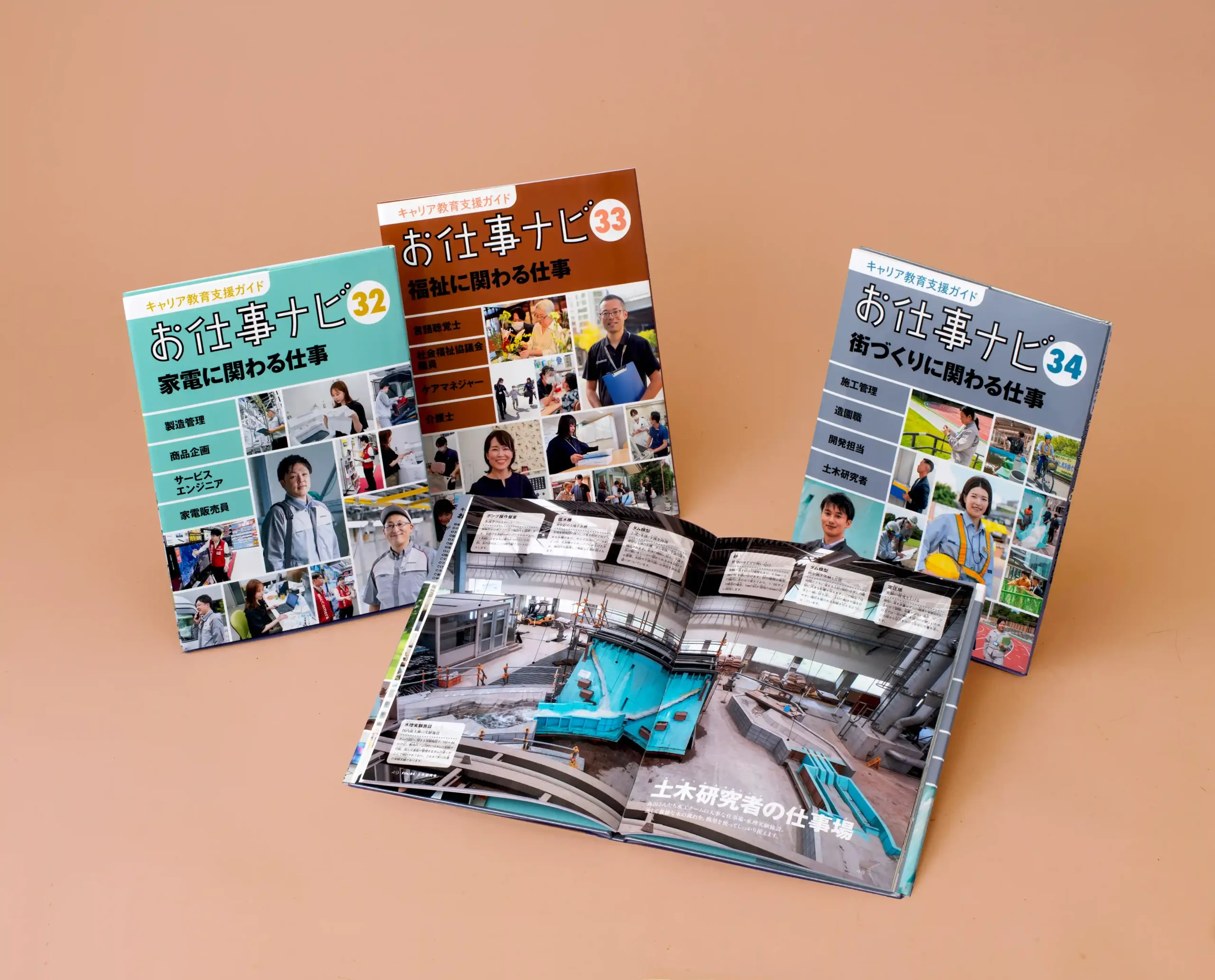 キャリア教育支援ガイド　お仕事ナビ第8期　全3巻